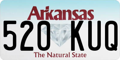 AR license plate 520KUQ