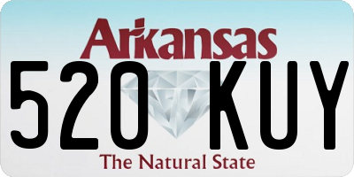 AR license plate 520KUY