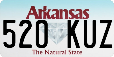 AR license plate 520KUZ