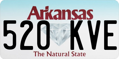 AR license plate 520KVE