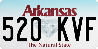 AR license plate 520KVF