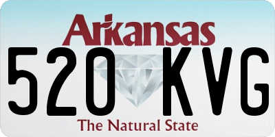 AR license plate 520KVG