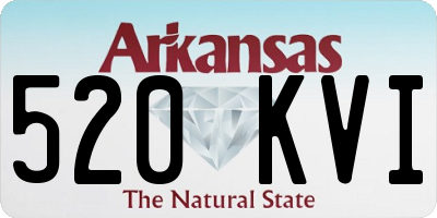 AR license plate 520KVI
