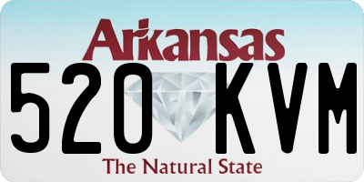 AR license plate 520KVM