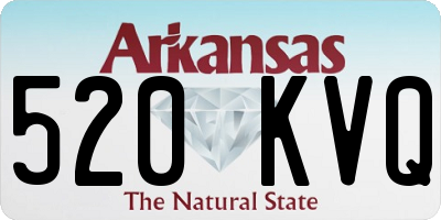 AR license plate 520KVQ