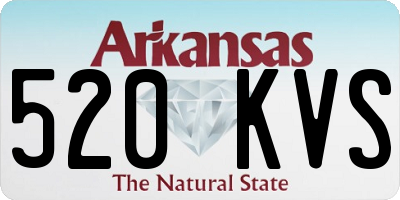 AR license plate 520KVS