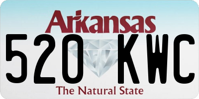 AR license plate 520KWC