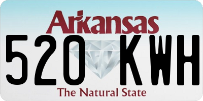 AR license plate 520KWH