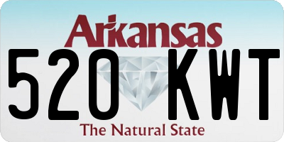 AR license plate 520KWT