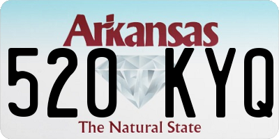 AR license plate 520KYQ