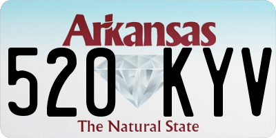 AR license plate 520KYV