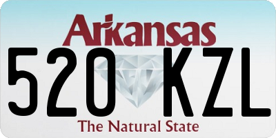 AR license plate 520KZL
