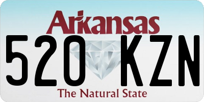 AR license plate 520KZN