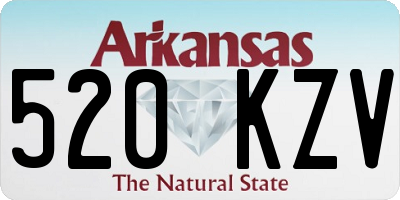 AR license plate 520KZV