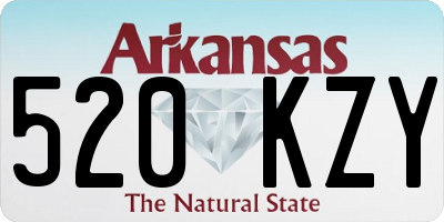 AR license plate 520KZY