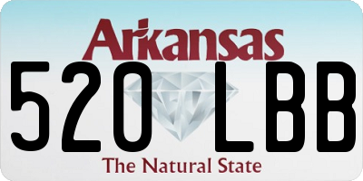 AR license plate 520LBB
