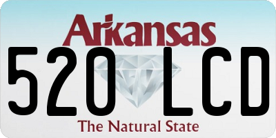 AR license plate 520LCD