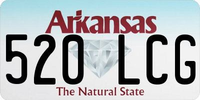 AR license plate 520LCG