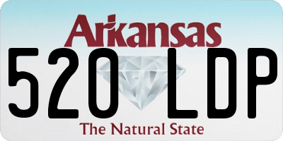 AR license plate 520LDP