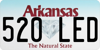 AR license plate 520LED