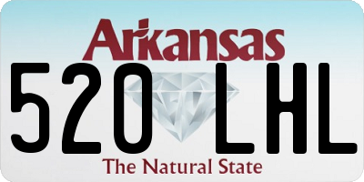 AR license plate 520LHL