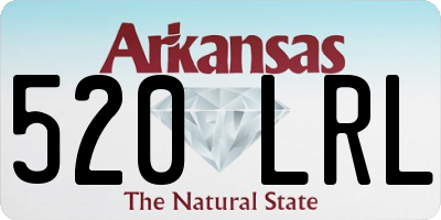 AR license plate 520LRL