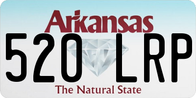 AR license plate 520LRP