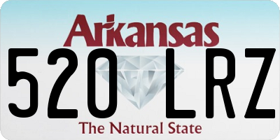 AR license plate 520LRZ