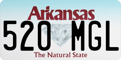 AR license plate 520MGL