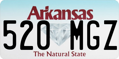 AR license plate 520MGZ