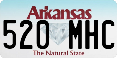 AR license plate 520MHC