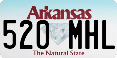 AR license plate 520MHL