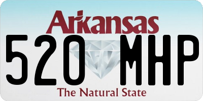 AR license plate 520MHP
