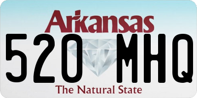 AR license plate 520MHQ