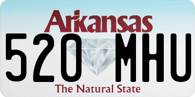 AR license plate 520MHU