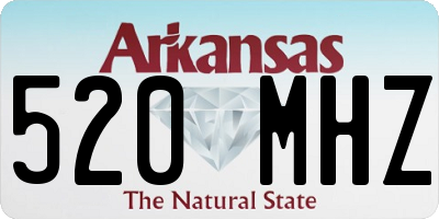 AR license plate 520MHZ