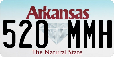 AR license plate 520MMH