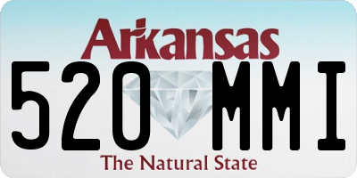 AR license plate 520MMI