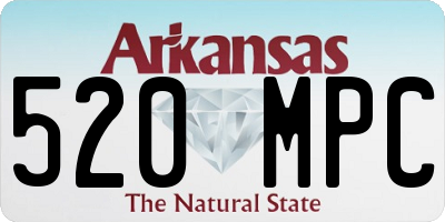 AR license plate 520MPC
