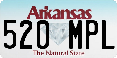 AR license plate 520MPL