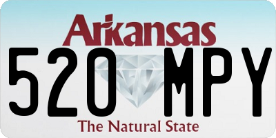 AR license plate 520MPY