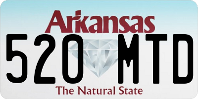 AR license plate 520MTD