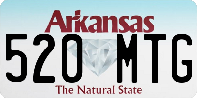 AR license plate 520MTG