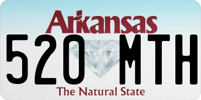 AR license plate 520MTH