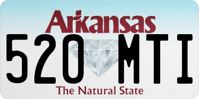 AR license plate 520MTI