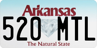 AR license plate 520MTL