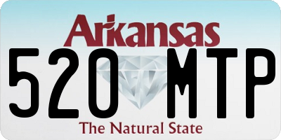 AR license plate 520MTP