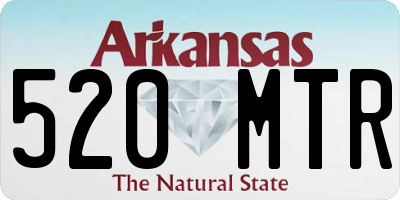 AR license plate 520MTR