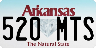 AR license plate 520MTS