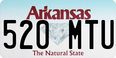 AR license plate 520MTU
